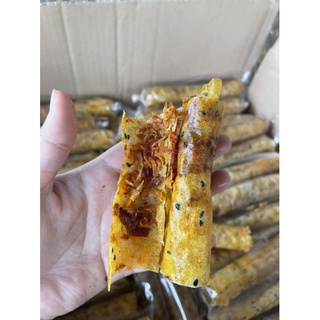 Bánh tráng mắm ruốc khô bò