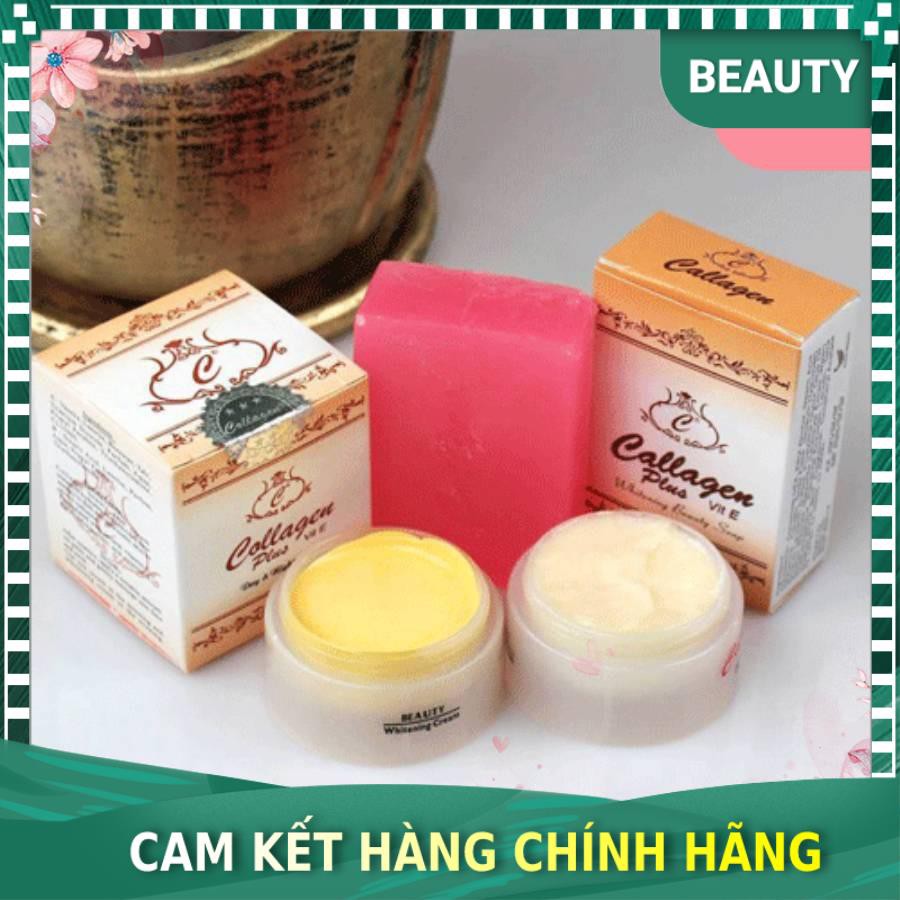 [Chính hãng 100%] Bộ kem nám Collagen Plus Vit E