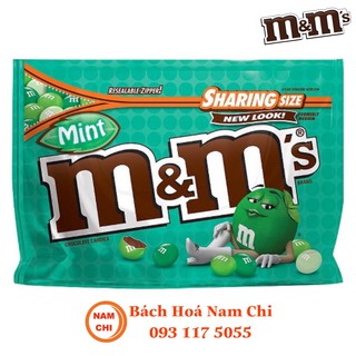 [DATE 03/2021] Kẹo M&M Bạc Hà Mint Chocolate 272.2g Của Mỹ