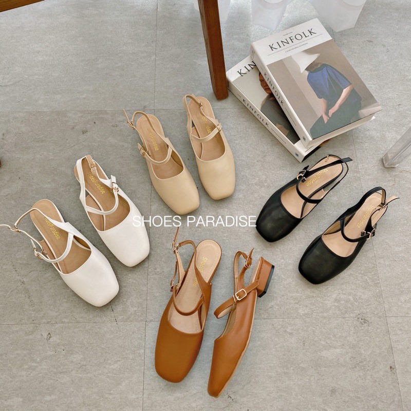 BÚP BÊ Mũi Vuông 2 Quai Gài (FORM NHỎ NHÍCH LÊN 1 SIZE)