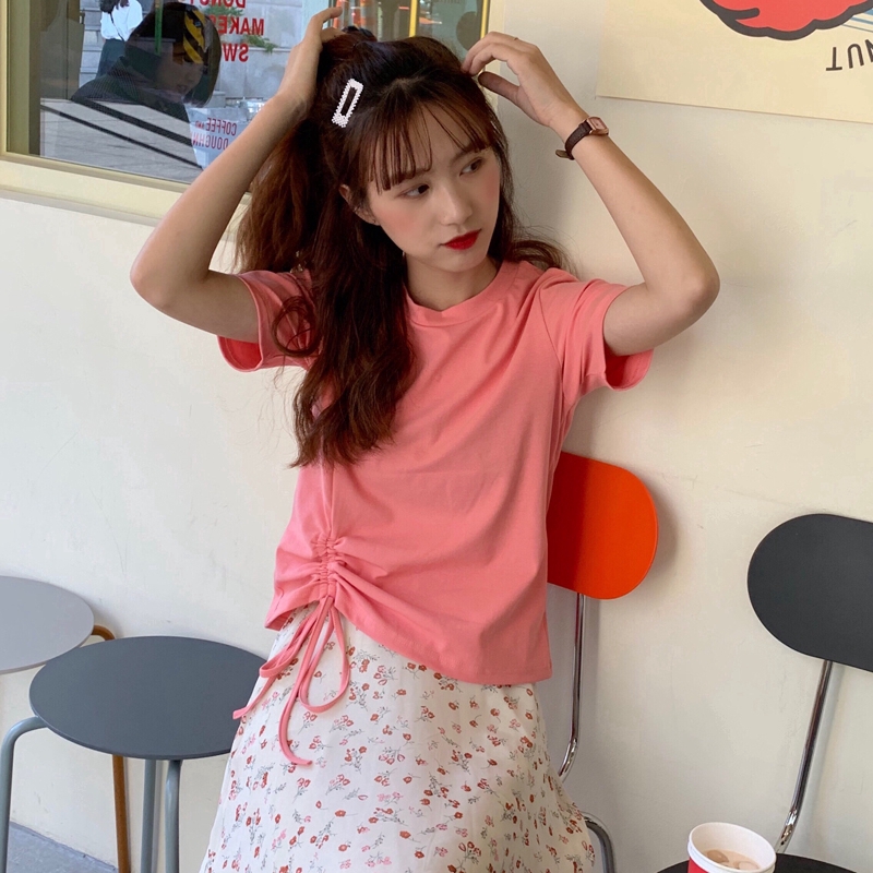 Áo Thun Nữ Tay Ngắn Phong Cách Hàn Quốc | BigBuy360 - bigbuy360.vn