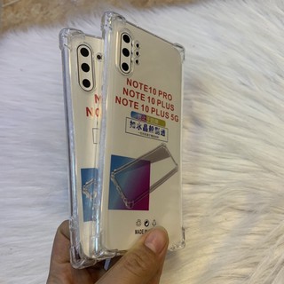 ốp lưng silicon trong chống sốc sam sung note10/note10 5G/note 10plus/note10pro