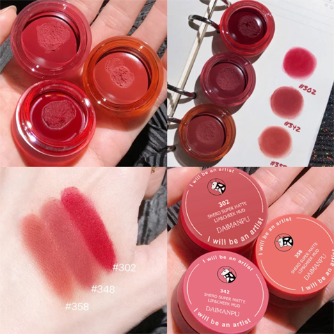 Son Môi Màu Lì Nude Lâu Trôi Chống Thấm Nước Kèm Cọ Trang Điểm | BigBuy360 - bigbuy360.vn