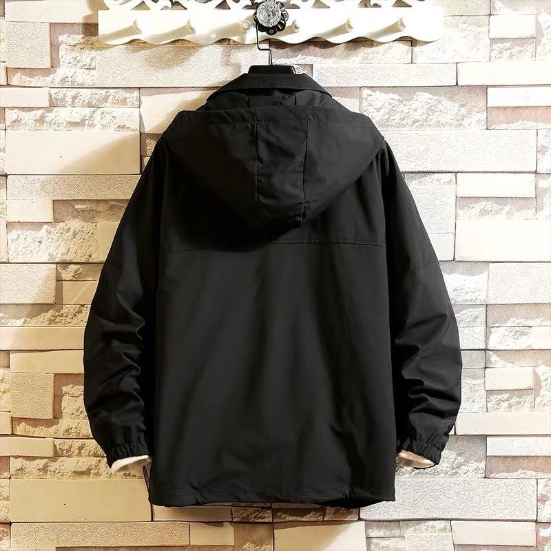 Áo Khoác Kaki Cổ Lọ Phong Cách Nhật Bản Chất Xịn AK16 | BigBuy360 - bigbuy360.vn