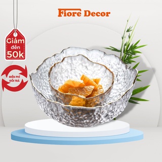 Tô thuỷ tinh , bát thuỷ tinh đựng salad Fiore