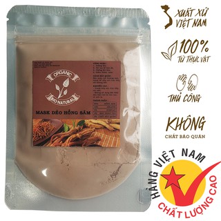 Mặt nạ dẻo hồng sâm hàng handmade