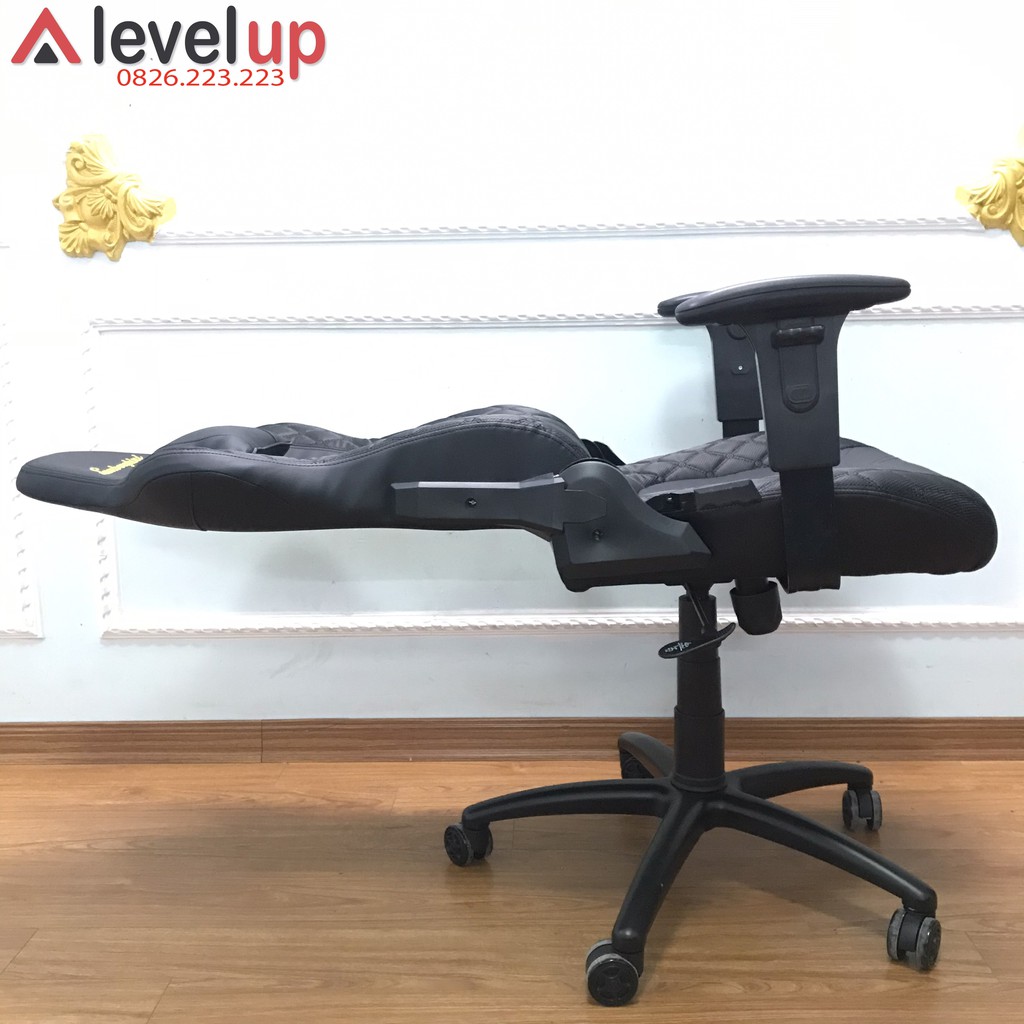 Ghế chơi game, ghế gaming Lamborghini V2 bản nâng cấp chân thép, ngả 180 độ