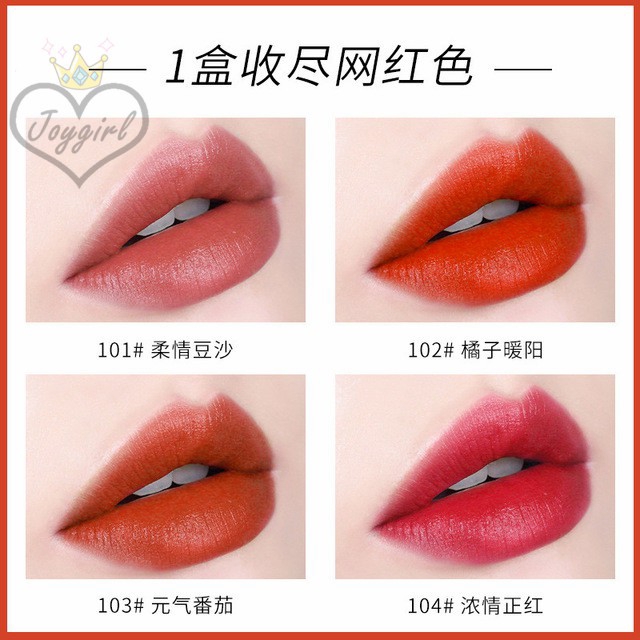 [Genuine] MAYCREATE Lip Gloss Set Lip Glaze Lipstick Lip Lacquer Velvet Mist Finish Matte Lip Cosmetics | BigBuy360 - bigbuy360.vn