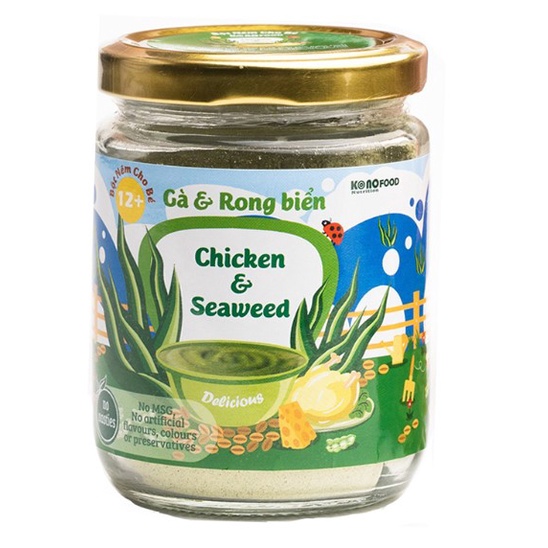 Bột Nêm Dinh Dưỡng Cho Bé KonoFood Vị Rau Củ Hộp 100g