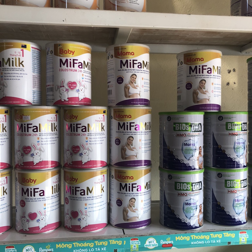 Sữa Bột Mifamilk Mama Cho Bà Bầu Và Sau Sinh Lon 900g