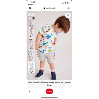 bộ bé trai hình khủng long 3D