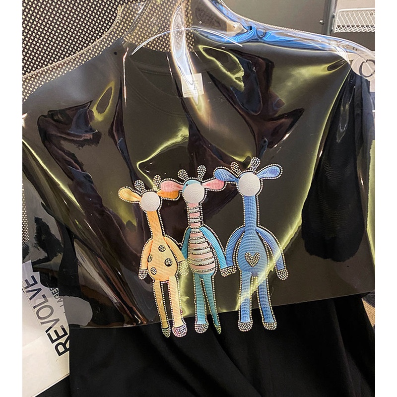 Áo Thun Tay Ngắn In Hoạt Hình Thời Trang Trẻ Trung Cho Nữ