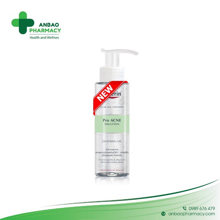 Gel rửa mặt Eucerin 200ml
