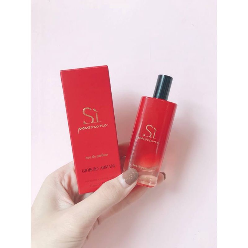 Nước hoa Giorgio Armani Sì Passion Eau De Parfume MINI 15ML🍇ngọt ngào-lôi cuốn🍇