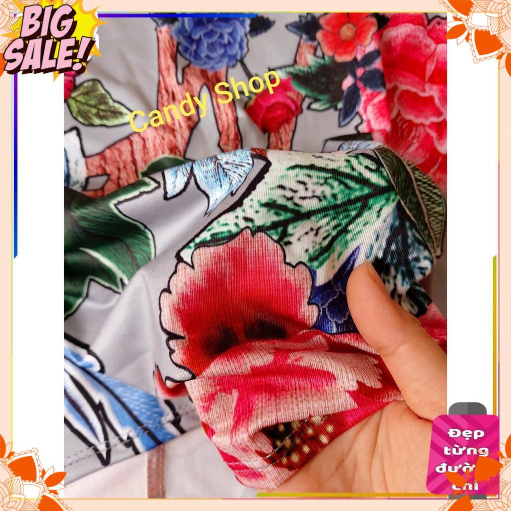 [HÀNG CAO CẤP] Đầm body hoa hồng tay phồng phối nơ kèm Mút + Ảnh thật | BigBuy360 - bigbuy360.vn