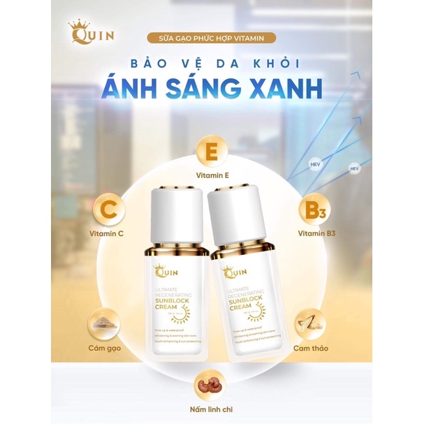 KEM CHỐNG NẮNG QUIN ( mới )