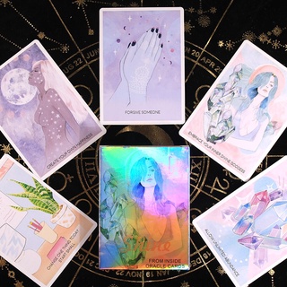 Bộ bài tarot tiếng anh Shine From The Inside Oracle