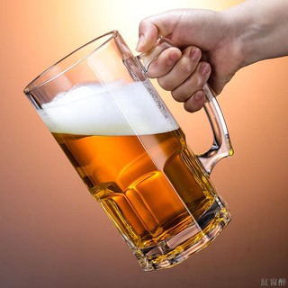 Cốc uống bia bằng kính cỡ lớn 1000ml