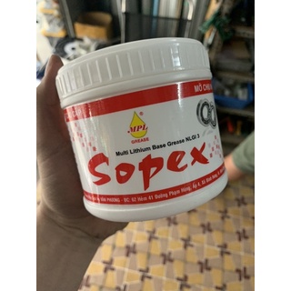 Mỡ chịu nhiệt sopex 400g, mỡ bò chịu nhiệt sopex 400g
