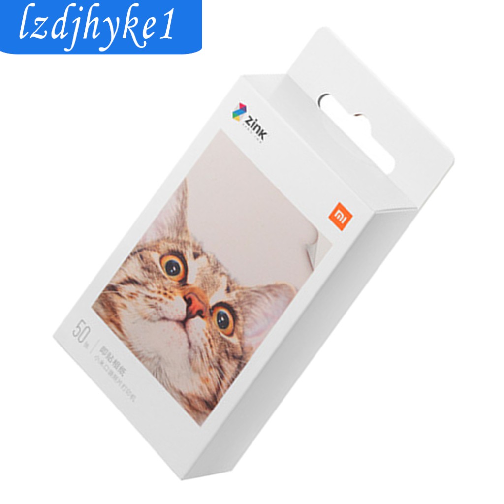 Set 50 Tờ Giấy Bóng Ảnh 2x3" Cho Máy In Xiaomi Mi Ar