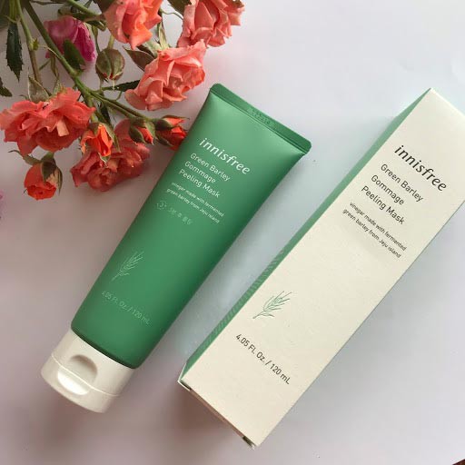 Mặt nạ tẩy tế bào chết Innisfree Green Barley Gommege Peeling Mask 120ml