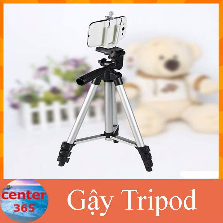 Gậy Chụp ảnh Tripod 3110A - Có Kẹp Điện Thoại