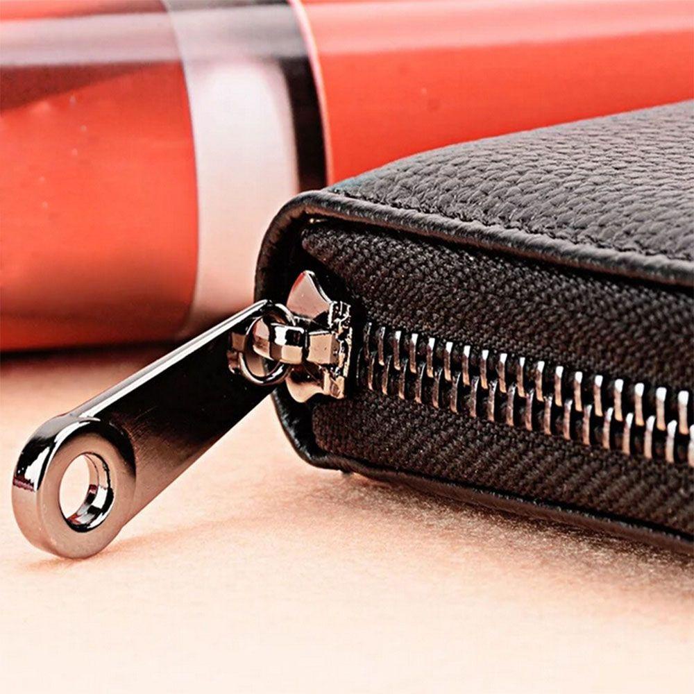 Ví Da Bò Thật Có 20 Ngăn Đựng Thẻ Tiện Dụng