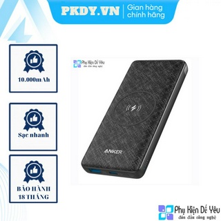 Pin sạc dự phòng không dây Anker PowerCore III 10.000mAh - A1617 [Nhập khẩu & phân phối chính hãng, bảo hành 18 tháng]