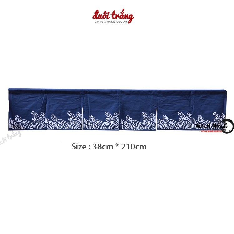 Rèm Norem trang trí quán Sushi Nhật Bản size 210cm * 43cm - các mẫu