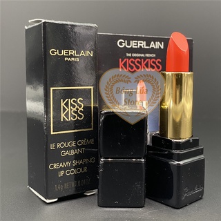 Son Guerlain Kiss Kiss Cream Shaping Lip Color #344 Sex Coral 1,4g