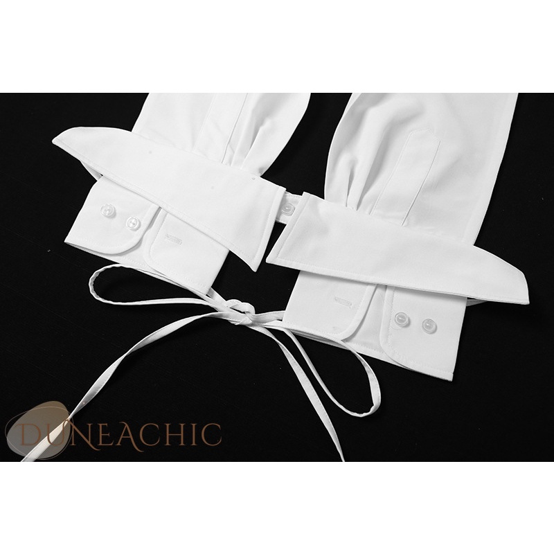 DUNEA Áo kiểu màu trơn thiết kế hở táo bạo quyến rũ