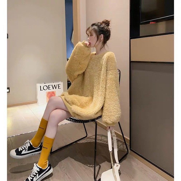 Áo Sweater Quảng Châu lông tuyết mịn màng form 70kg C087 kèm VIDEO THỰC TẾ | BigBuy360 - bigbuy360.vn