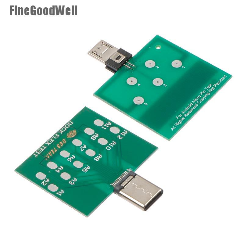 Bảng Mạch Kiểm Tra Pin Sạc Dự Phòng Fvq Micro Usb Android