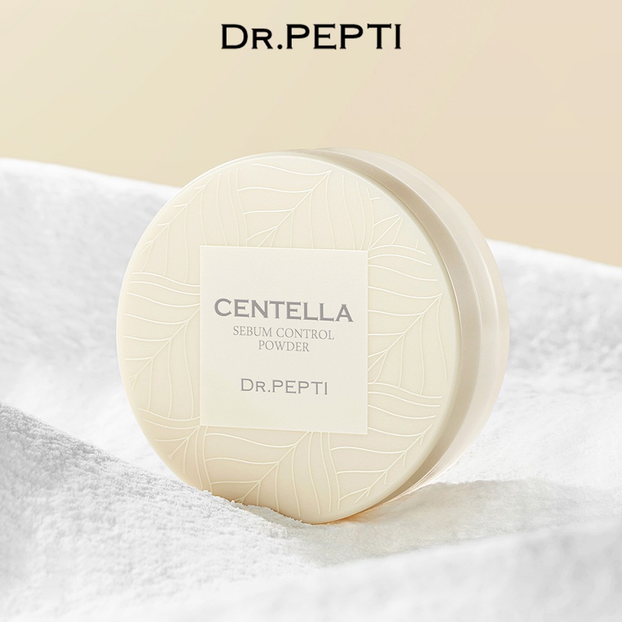 Phấn Phủ Kiềm Dầu Dr.Pepti Centella Sebum Control Powder 10g