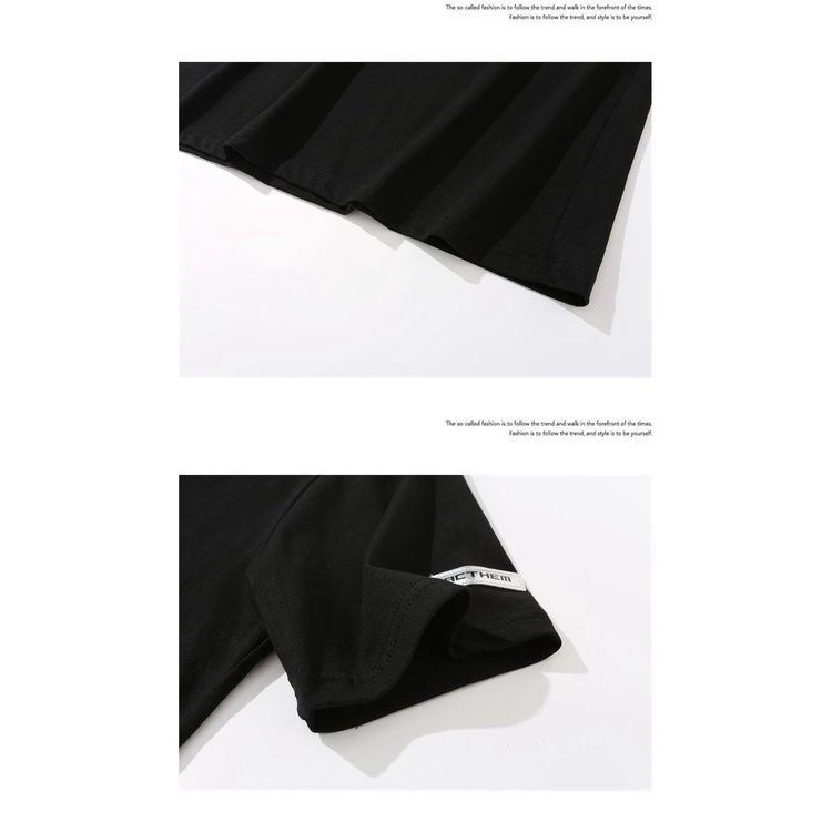 PEACEMARKET dark High Street vintage loose short-sleeved T-shirt men's and women's cross printed half-sleeved clothes eqfk