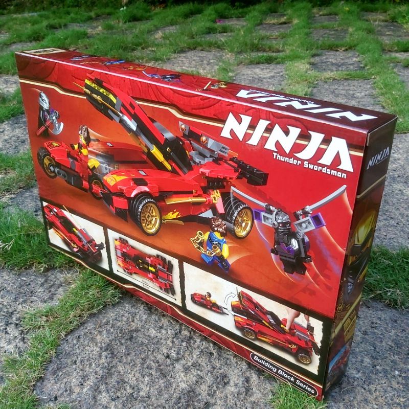 [Ninjago] Lắp ráp LARI 11659 | Siêu xe X-1 của Kai  | 627 chi tiết