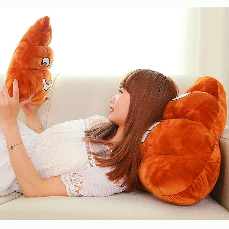 Gối Nhồi Bông Hình Emoji Dễ Thương Dùng Trang Trí Nhà Cửa