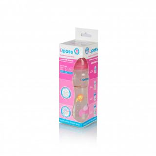 Bình sữa cổ rộng Upass 260ml