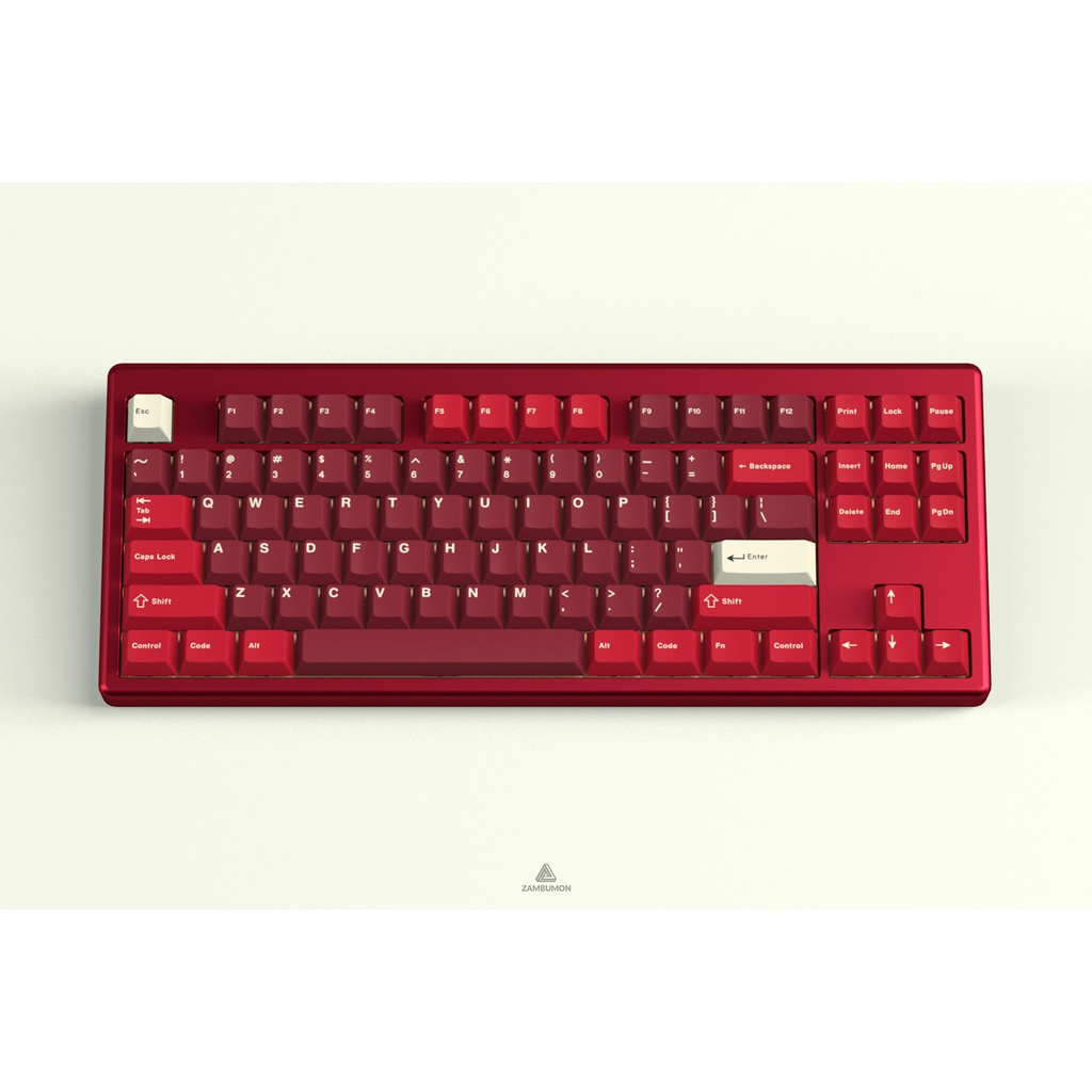 Keycap Bald Jamon Cherry 172 nút - nhựa PBT Doubleshot_Set nút bàn phím cơ Sử dụng cho bàn phím Akko, E-Dra, Filco,Dareu