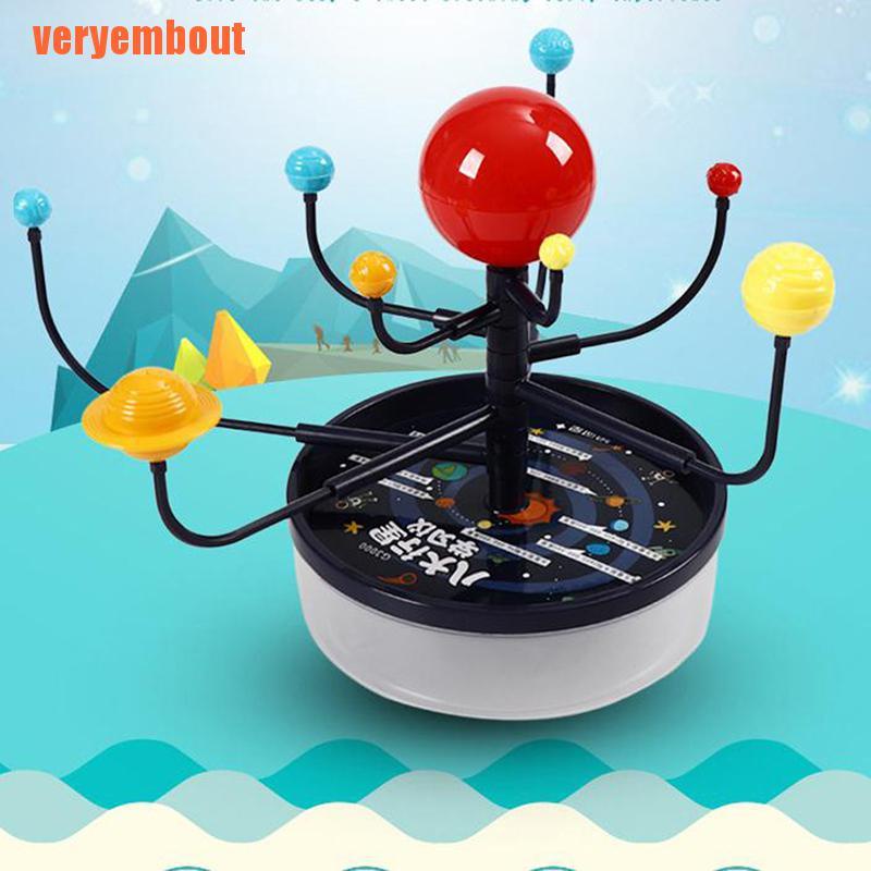 Mô Hình Hệ Mặt Trời Tự Lắp Ráp Độc Đáo