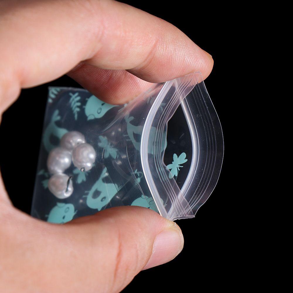 Bộ 100 Túi Nhựa Mini Đựng Trang Sức Tiện Dụng Cho Gia Đình