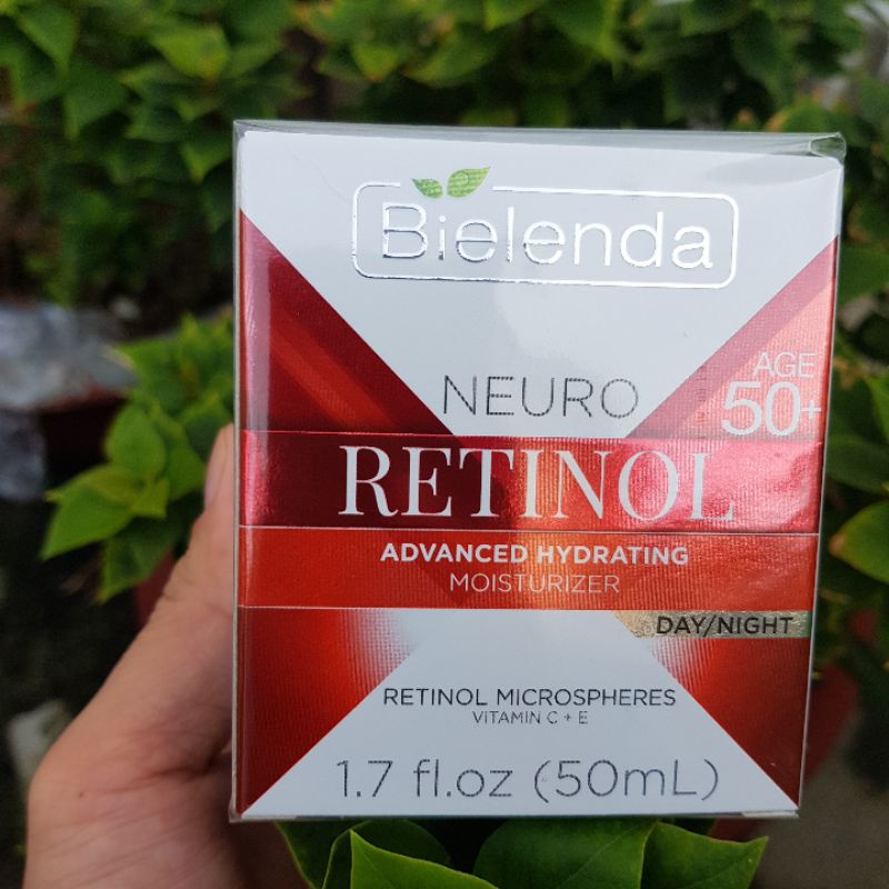 Kem dưỡng Bielenda Neuro Retinol Lifting Anti-wrinkle Face Cream Concentrate 50+ dưỡng ẩm