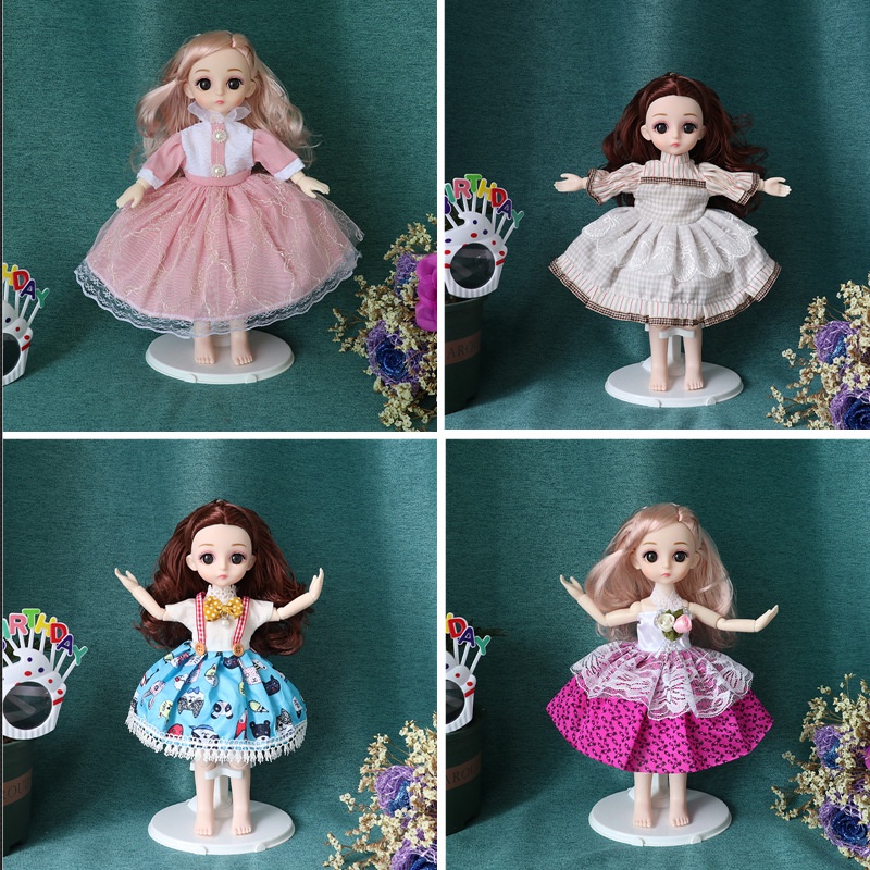 Đầm Cưới Cho Búp Bê Barbie Ttd363 30cm