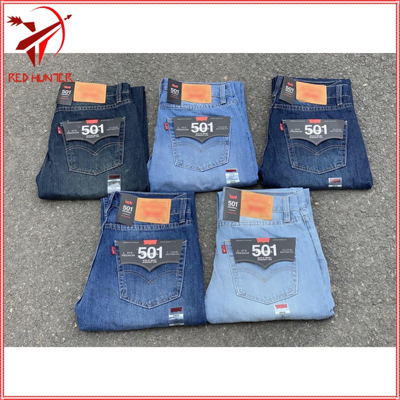 Quần Jean Suông Nam: Lee vít 501 đủ màu, đủ Size, Made in Cambodia (Xuất Dư) | BigBuy360 - bigbuy360.vn