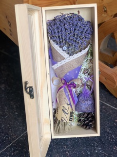 Hộp quà hoa lavender