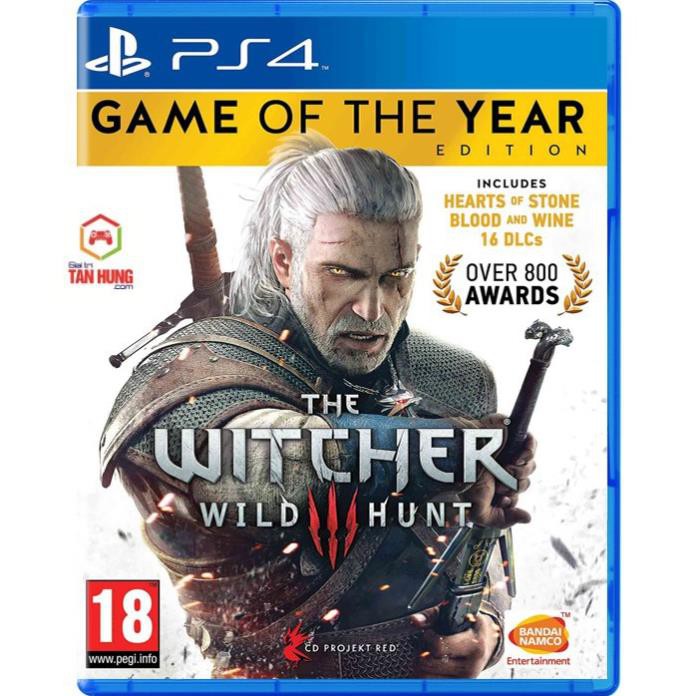 Đĩa Game Ps4 The Witcher 3 Wild Hunt Complete Edition