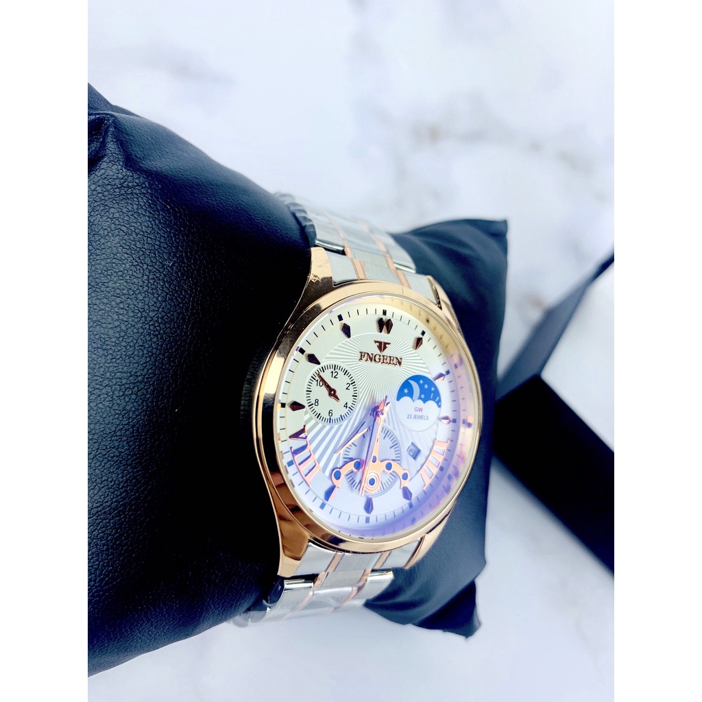 Đồng Hồ Nam FNGEEN GW Chính Hãng Cao Cấp Kim Dạ Quang Dây Thép Không Gỉ Chống Nước Chống Xước Bảo Hành 12 Tháng | BigBuy360 - bigbuy360.vn