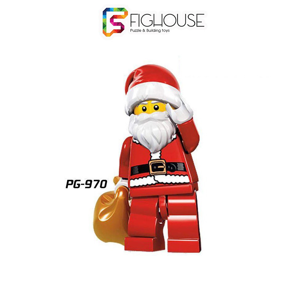 Xếp Hình Minifigures Ông Già Noel Santa Claus - Đồ Chơi Lắp Ráp PG970 [B8]