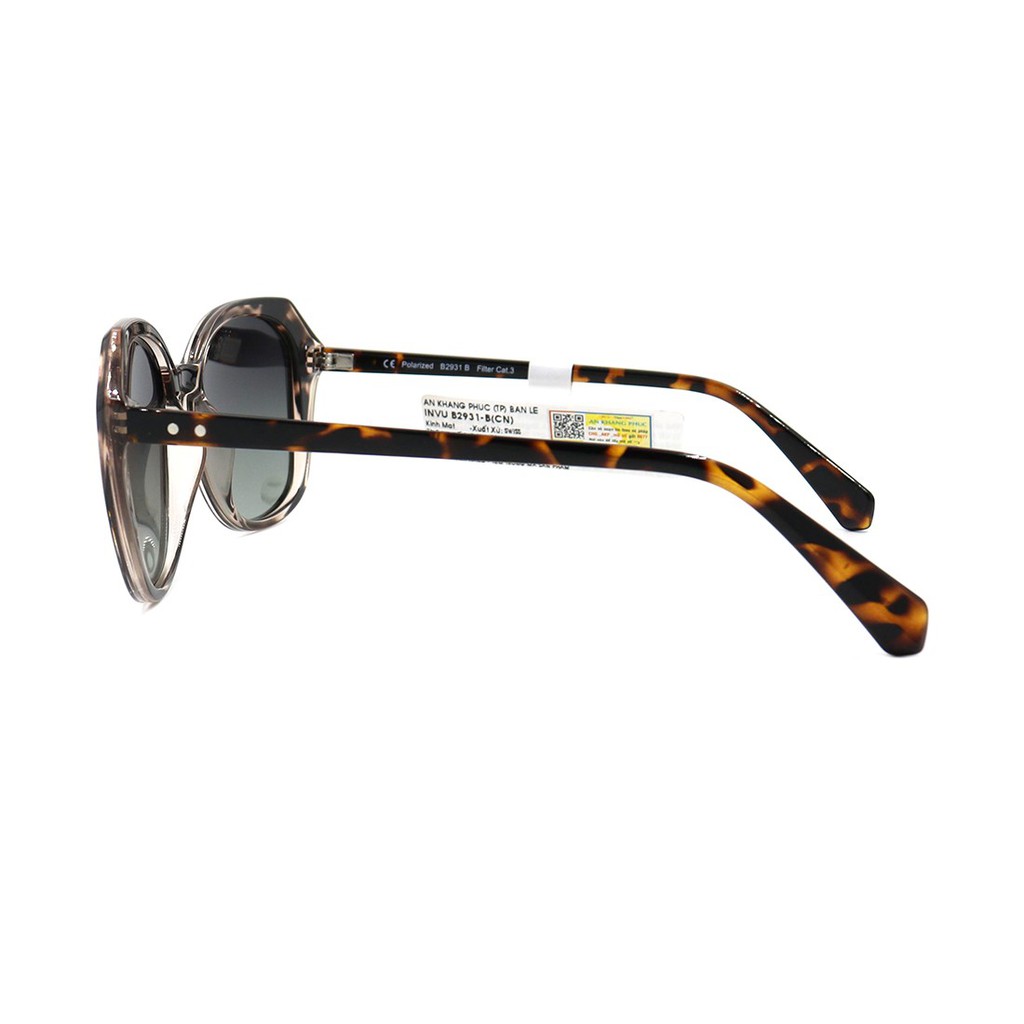 (Hàng chính hãng) Kính mát nam nữ Invu B2931 B màu sắc thời trang, thiết kế dễ đeo bảo vệ mắt