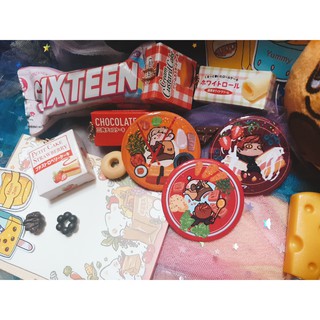 [CÓ SẴN] SET HUY HIỆU TRÒN GOOD OMENS